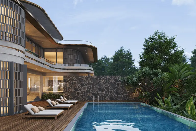 Clubhouse with Swimming Pool