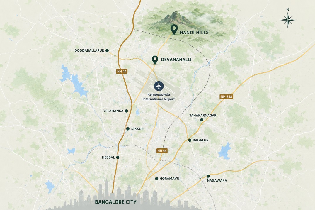 Best Locations for Villas Near Bangalore